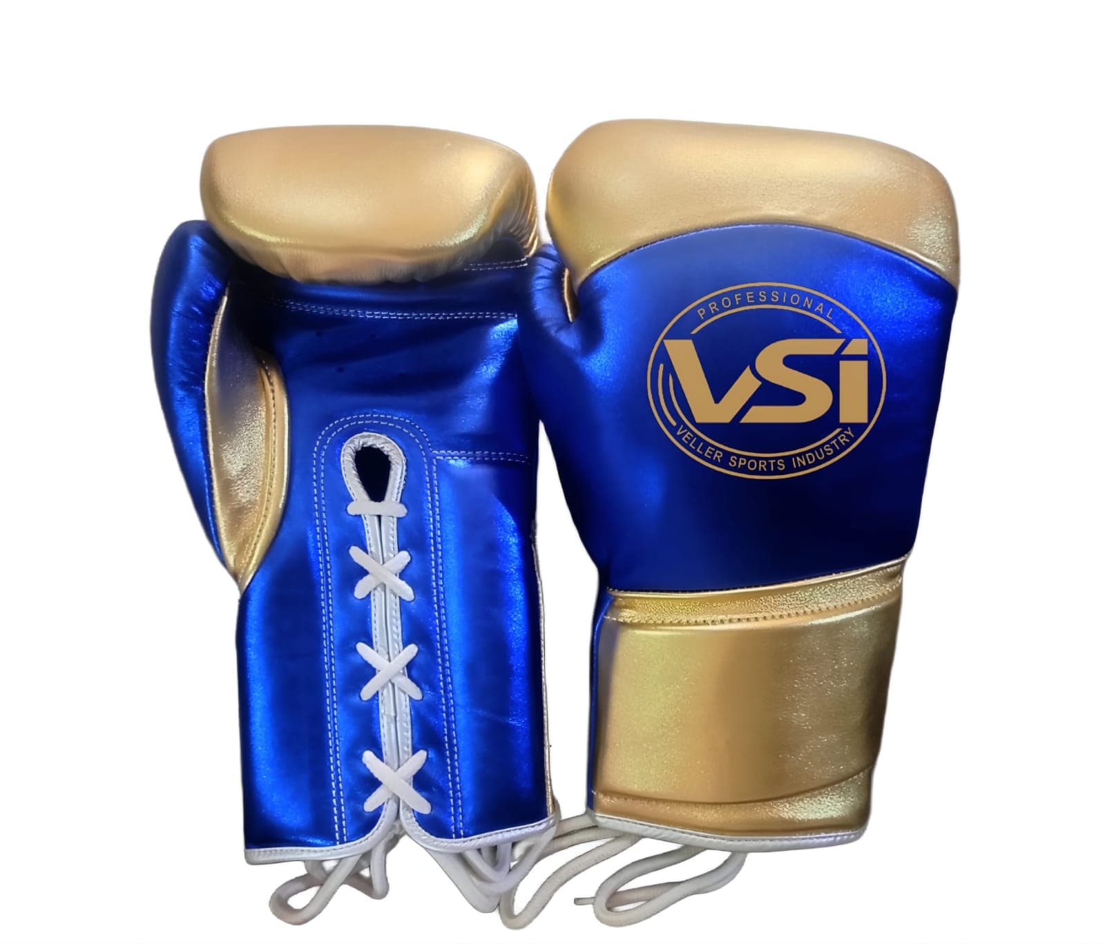Purple & Golden Boxing Gloves
